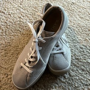 Rothy’s gray lace up sneakers